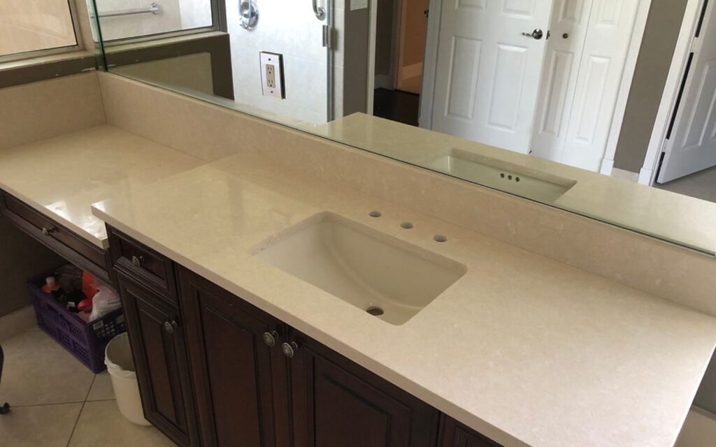 Bathroom Countertop Installation