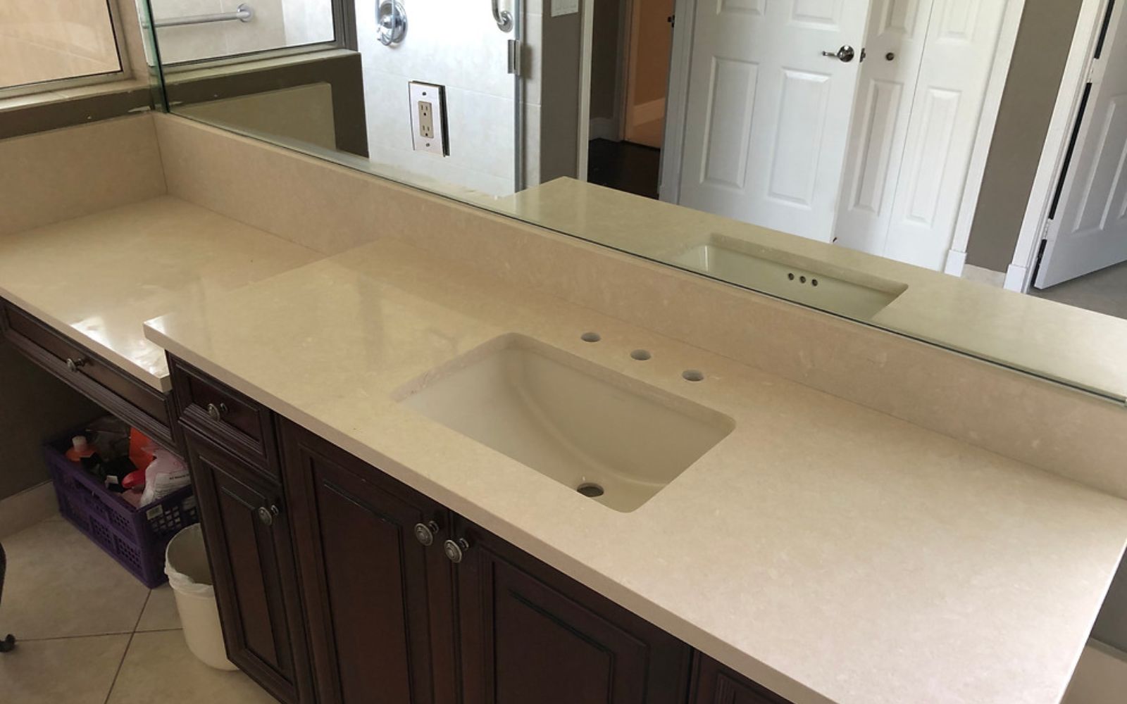 Bathroom Countertop Installation