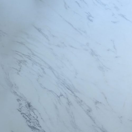 Corian Glacier white bathroom vanity